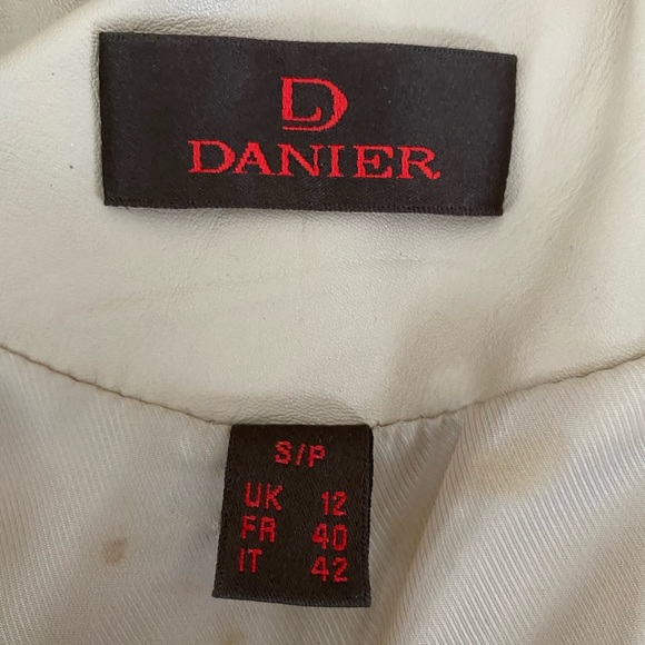 DANIER leather jacket - Tan/ Beige - Picture 4 of 6